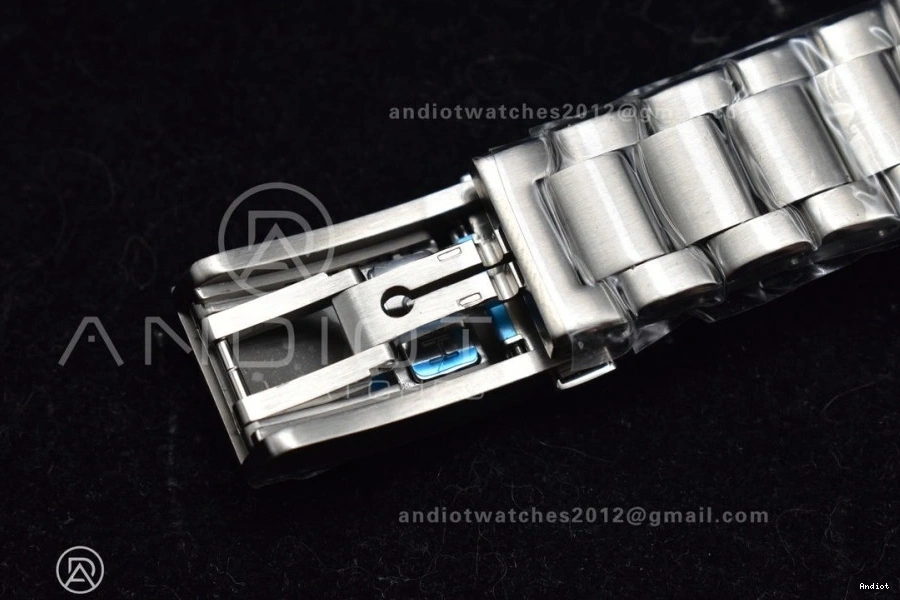 6000M A2824 Bezel on Best Bracelet Deep Ultra White SS Edition Dial Ceramic Seamaster Blue 1:1 TF SS 0213